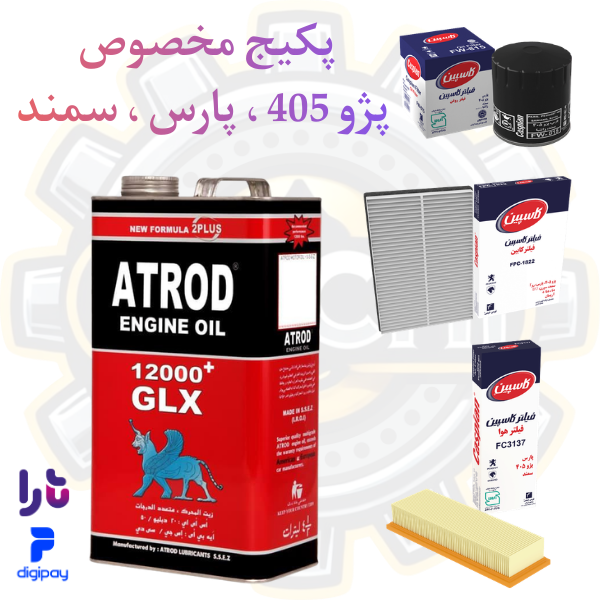 بسته ویژه سرویس دوره‌ای پژو 405، پژو پارس و سمند